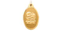 Златно кюлче-медальон за новородени "Патета"