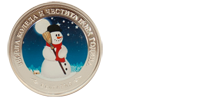 Сребърен цветен медал „Снежен човек”